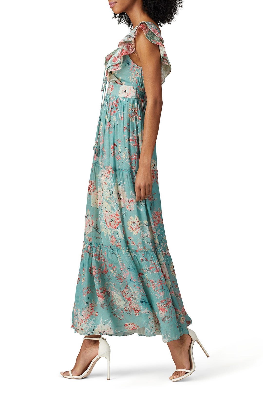 Printed Olivia Maxi by Hemant & Nandita 1