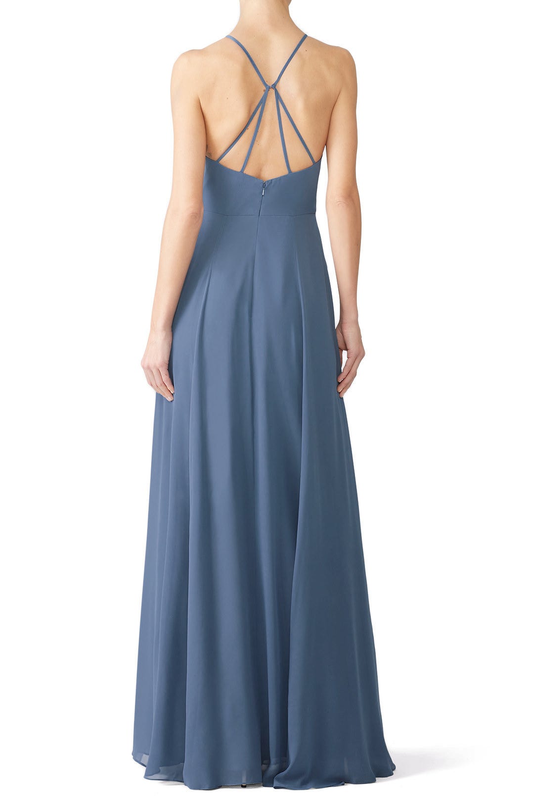Slate Blue Kayla Gown by Jenny Yoo 1