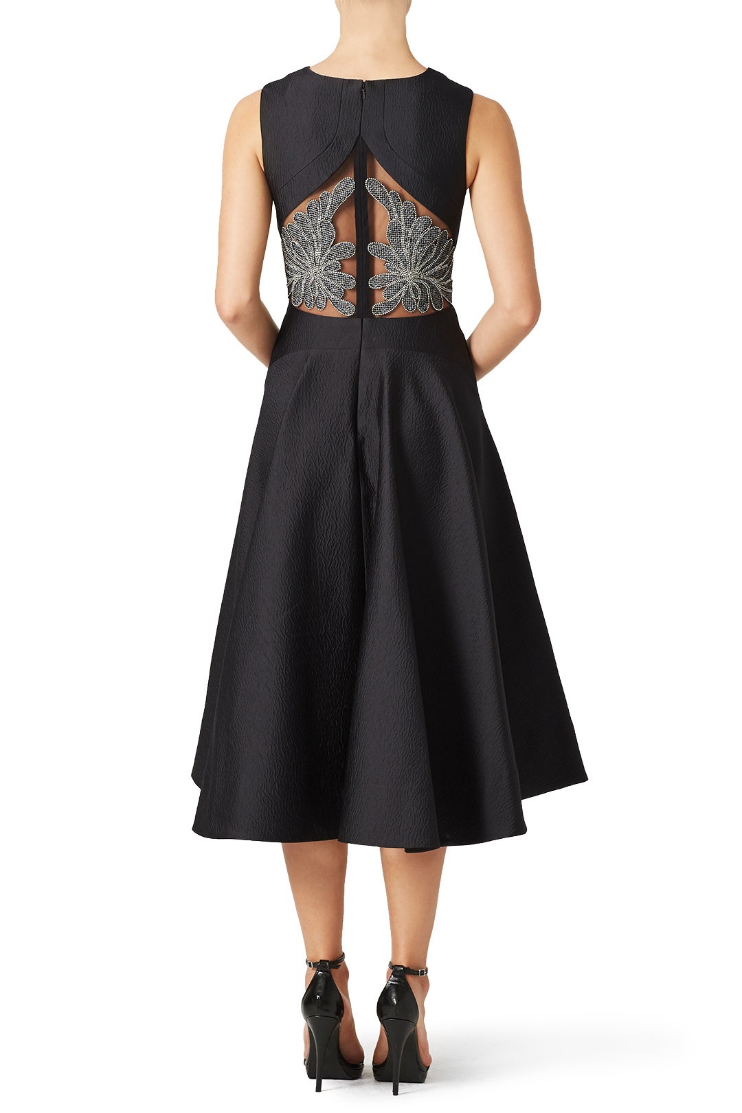 Cut and Paste Dress by Lela Rose 1