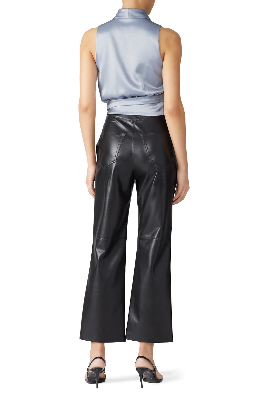 Silo Wrap Top by Nanushka 1