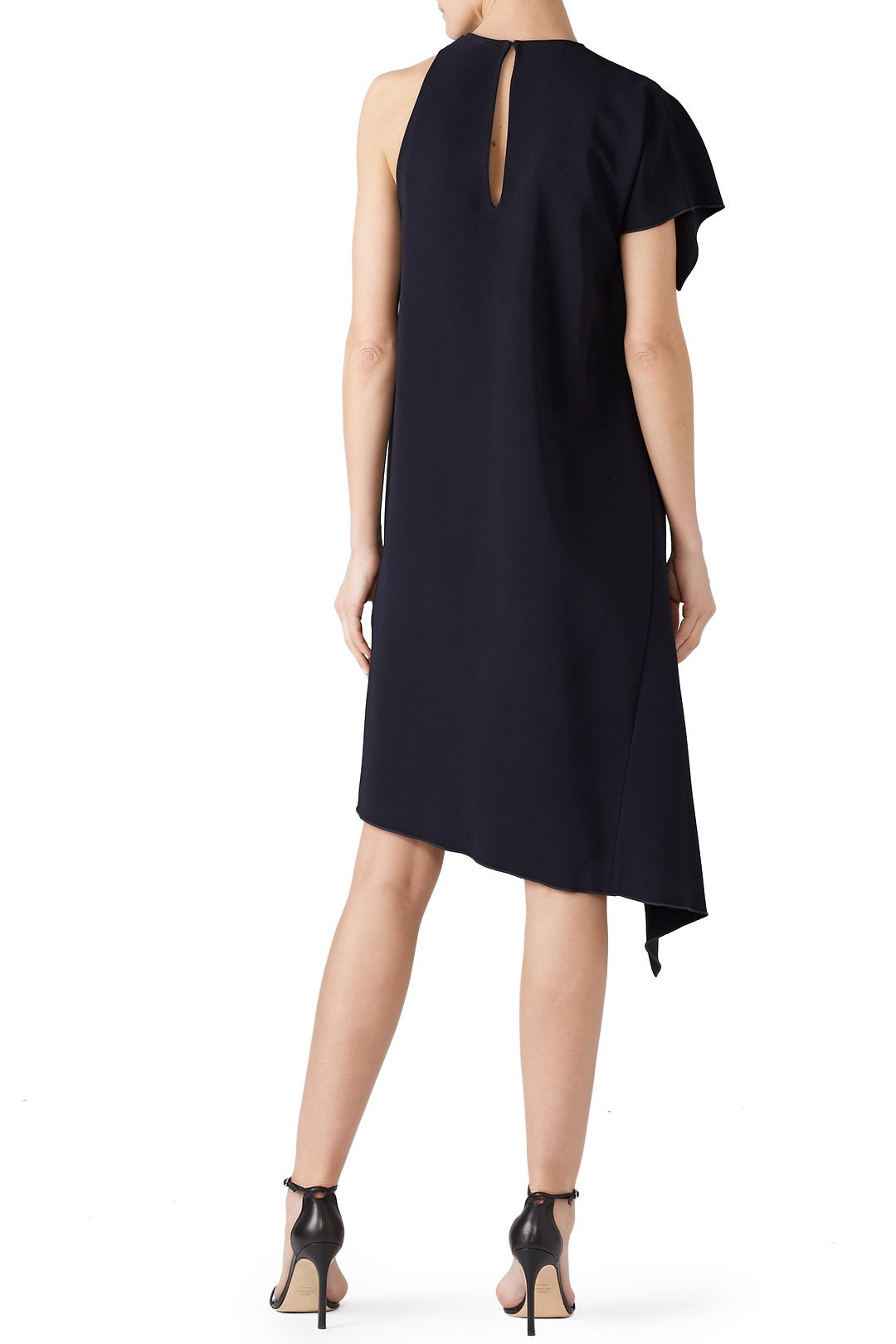 Asymmetric Cross Front Dress by Rosetta Getty 2
