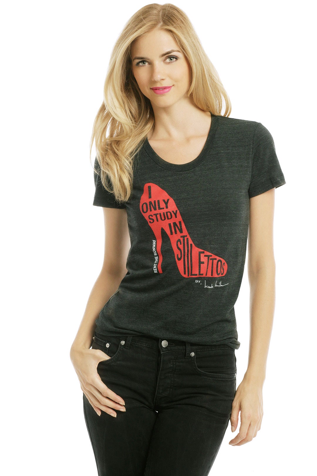 I Only Study In Stilletos T by RTR On Campus 1