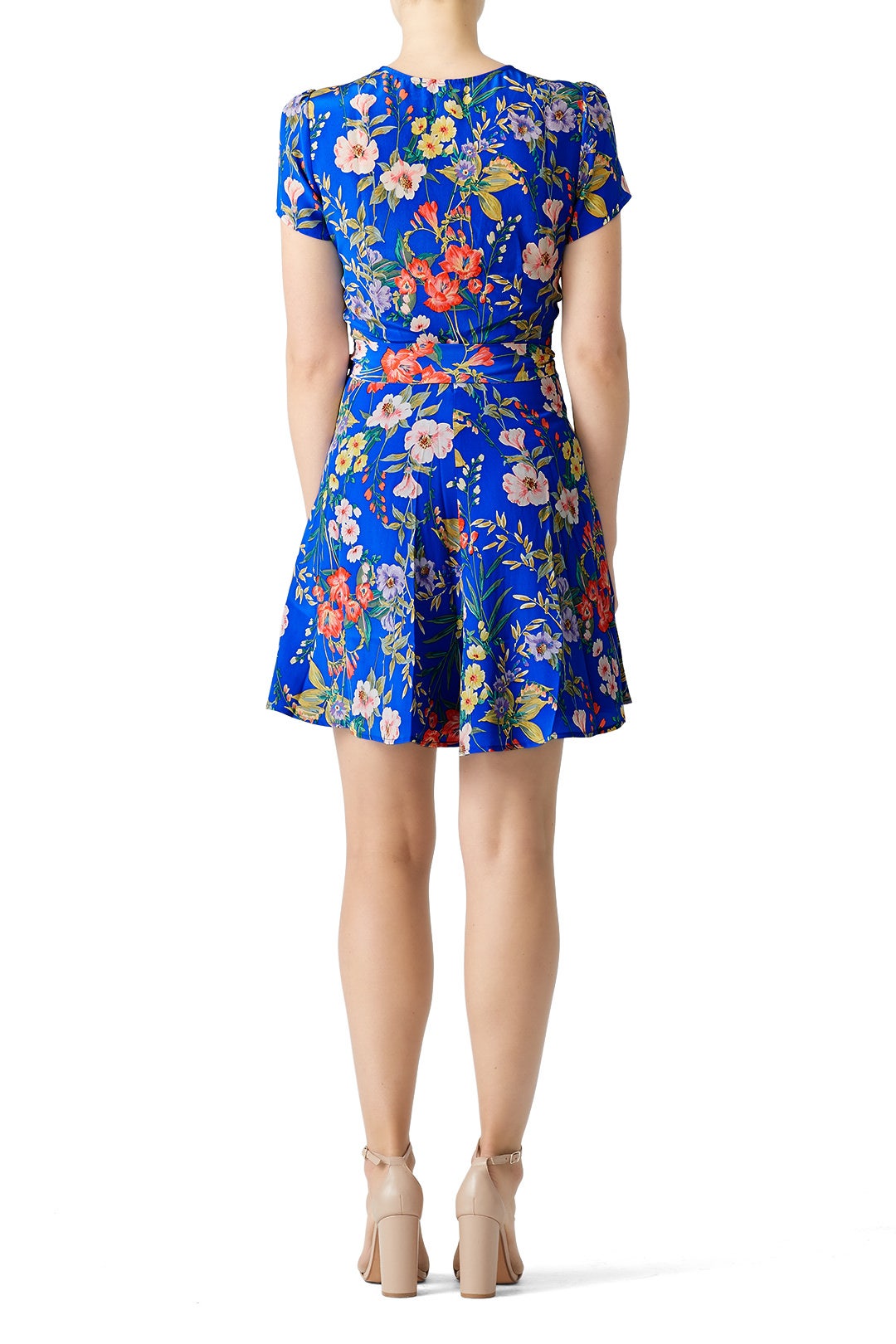 Blue Kennedy Wrap Dress by YUMI KIM 1