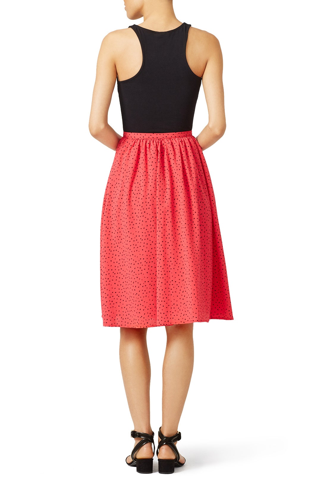 Raquel Button Front Skirt by BB Dakota 2