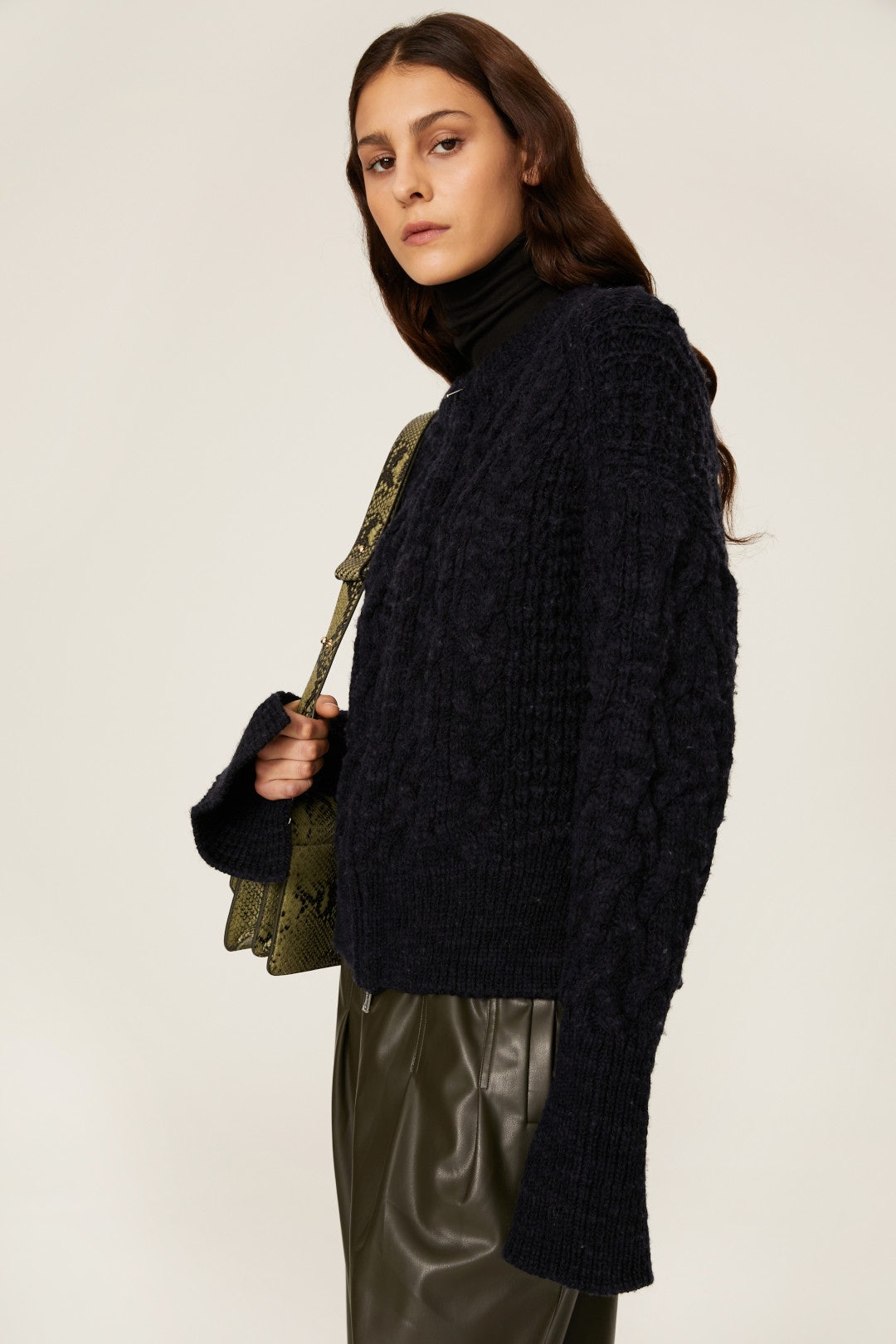Chunky Knit Zip Up Cardigan by 3.1 Phillip Lim 2