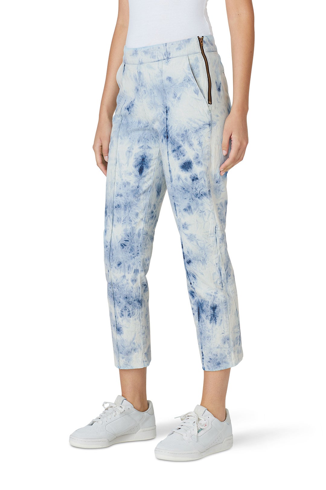 Blue Tie Dye Pants by Victor Alfaro x RTR 1