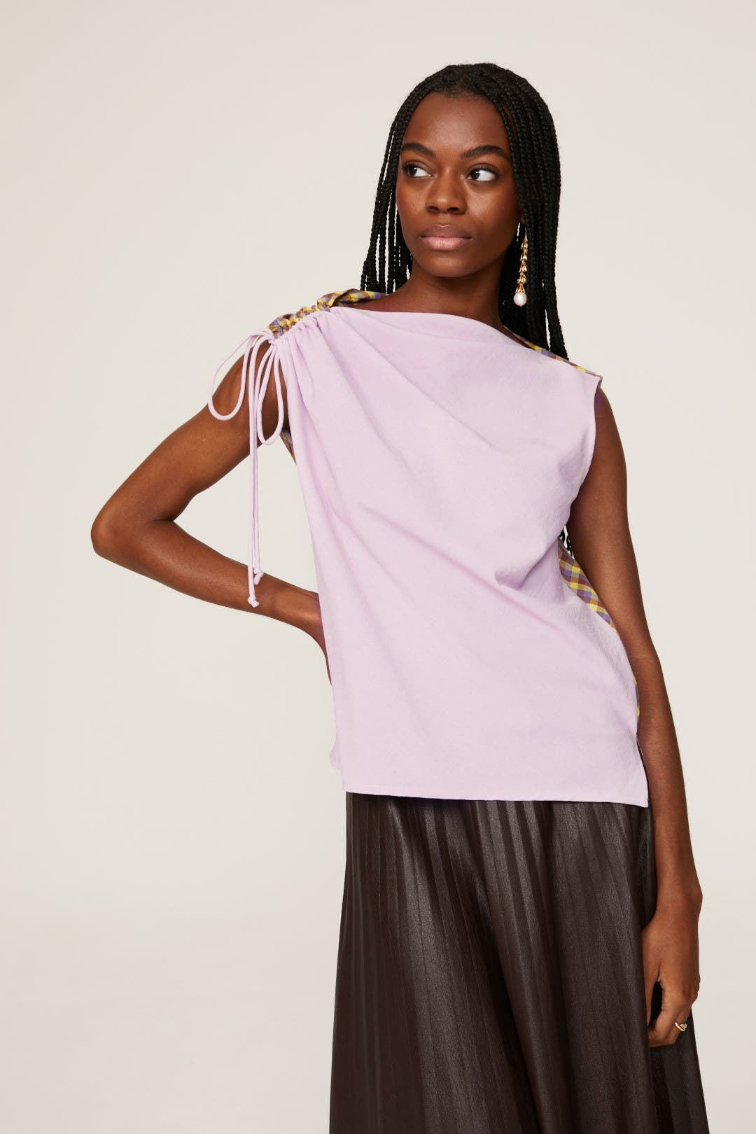 Veronica Ruched Top by Tory Burch | Rent the Runway
