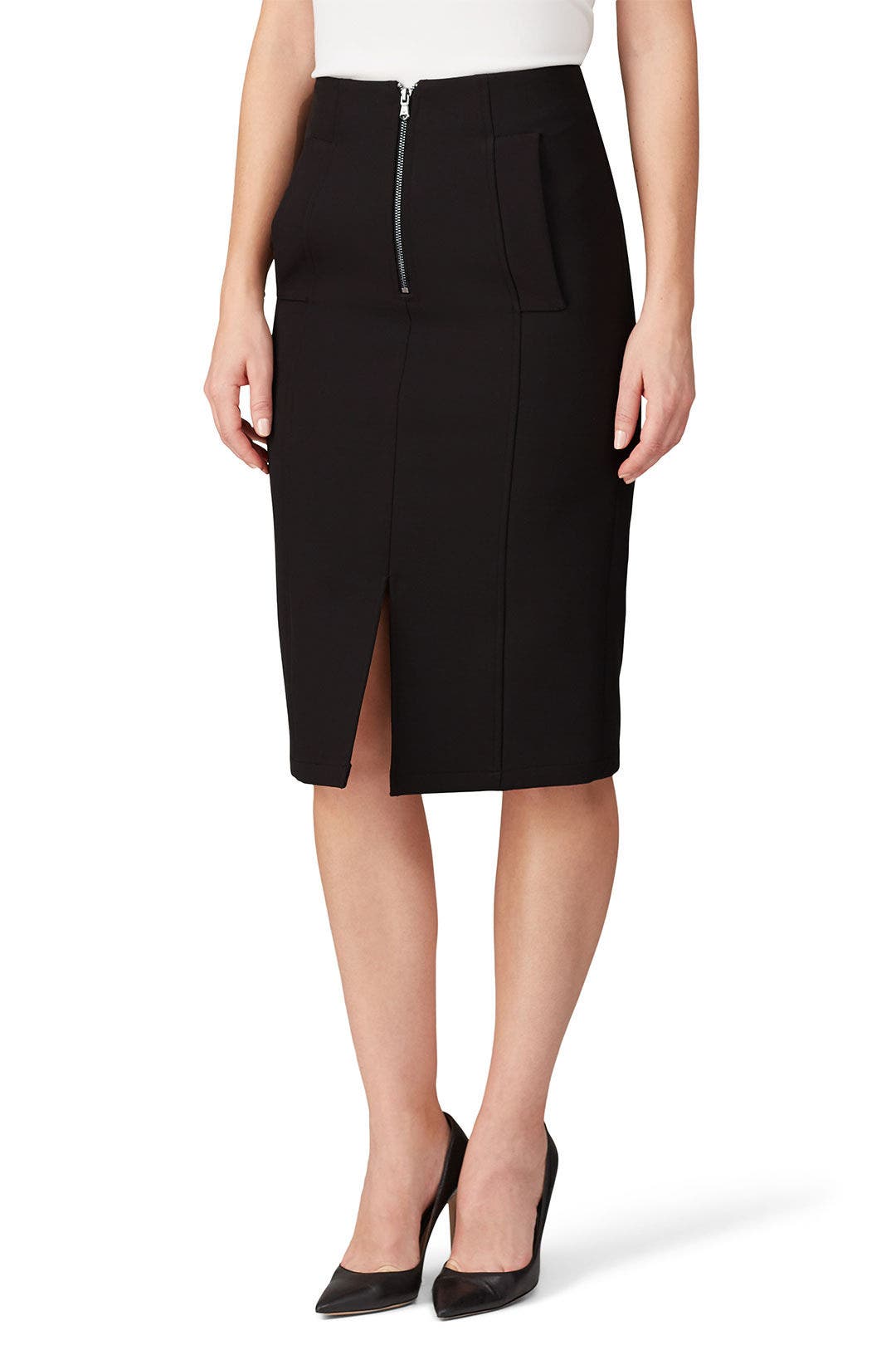スカート EMPORIO ARMANI Design Skirt Emporio Armani - Tweed mini-skirt grey - The Corner
