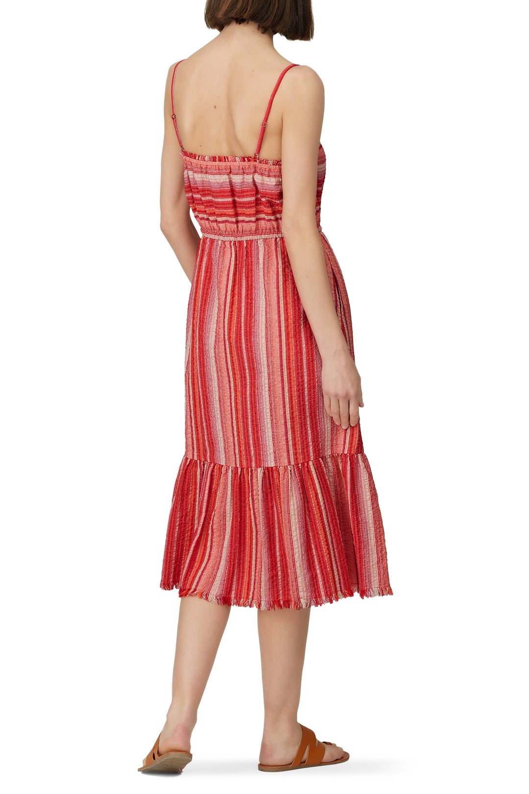 Ferrah Striped Midi Dress by Greylin 2