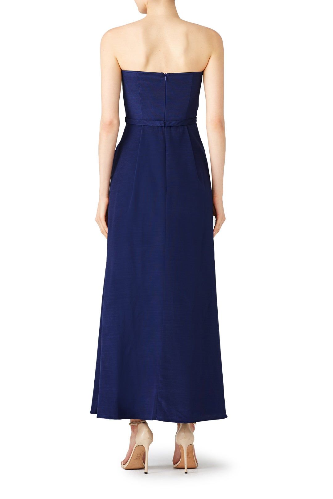 Navy Bailey Gown by Hunter Bell 1