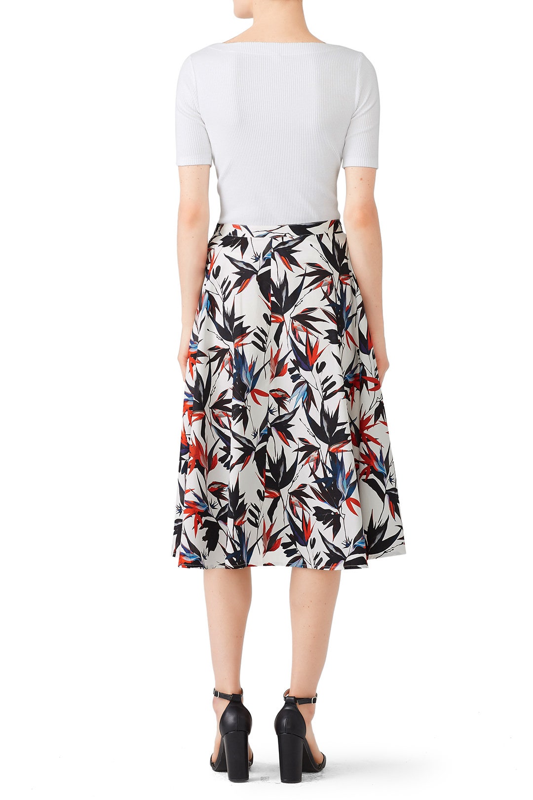 Printed Cascade Skirt by Jason Wu Collection 1