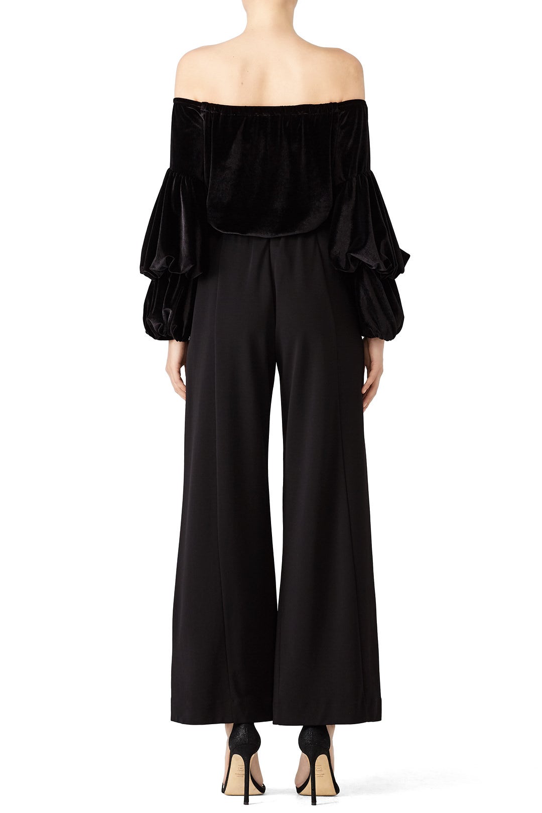 Black Velvet Lily Top by Petersyn 1