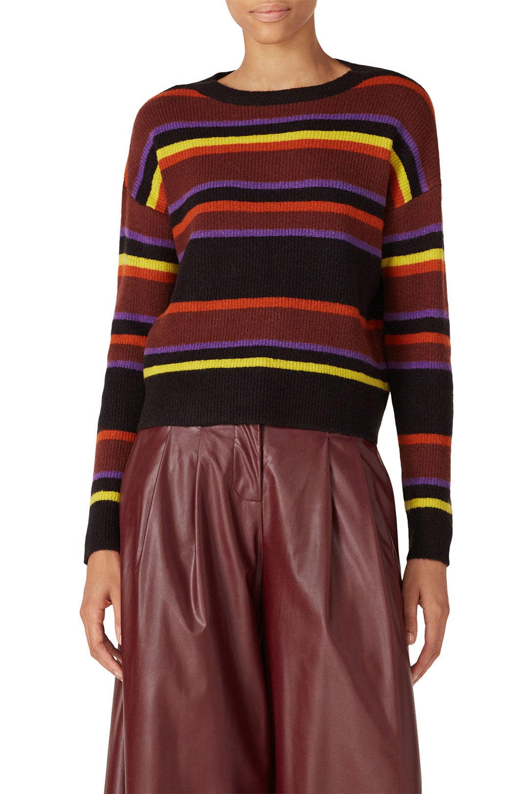 Striped Sweater by Love, Whit by Whitney Port 1