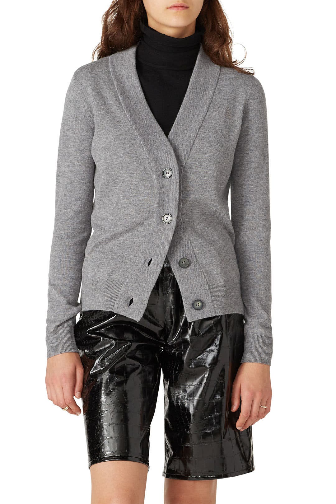 Light Grey Cardigan by Maison Margiela | Rent the Runway