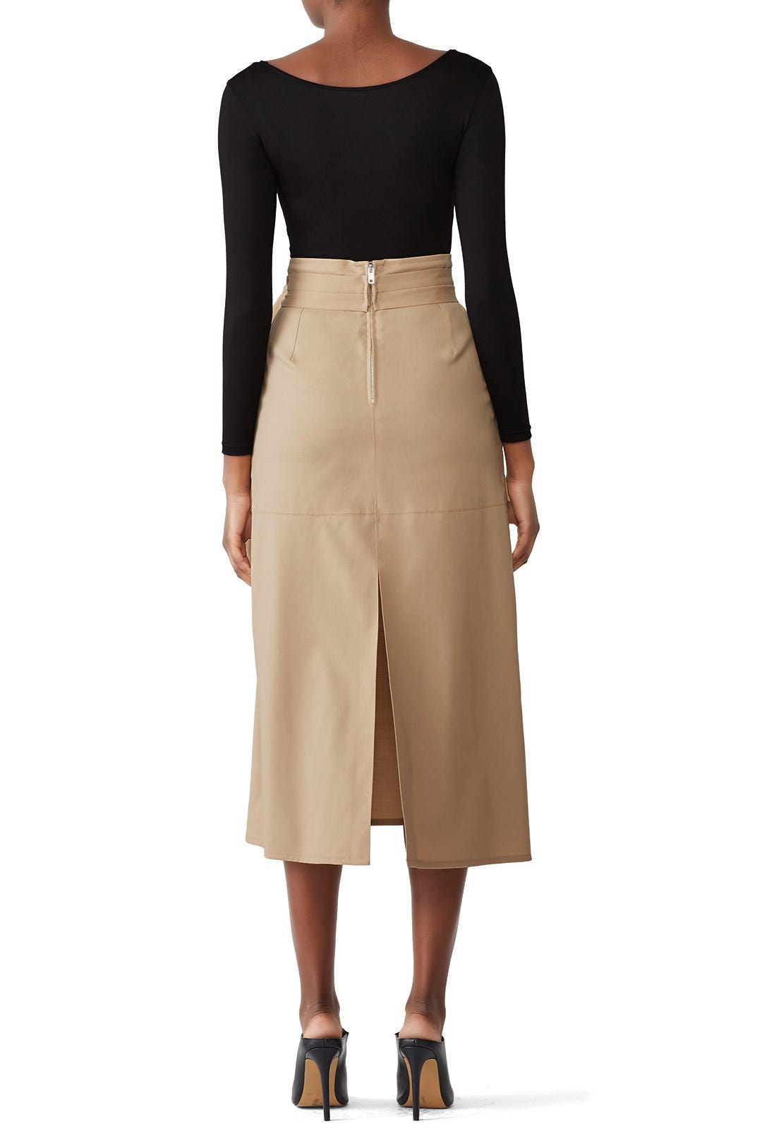 Wool Patchwork A-Line Skirt by 3.1 Phillip Lim 2