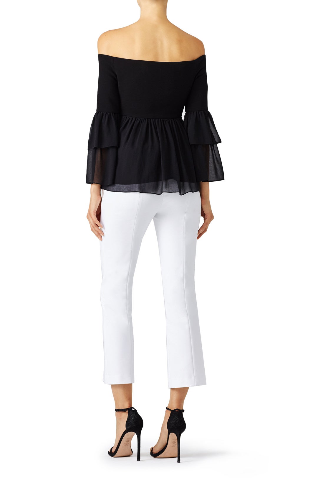 Black Charlotte Top by Rachel Zoe 1