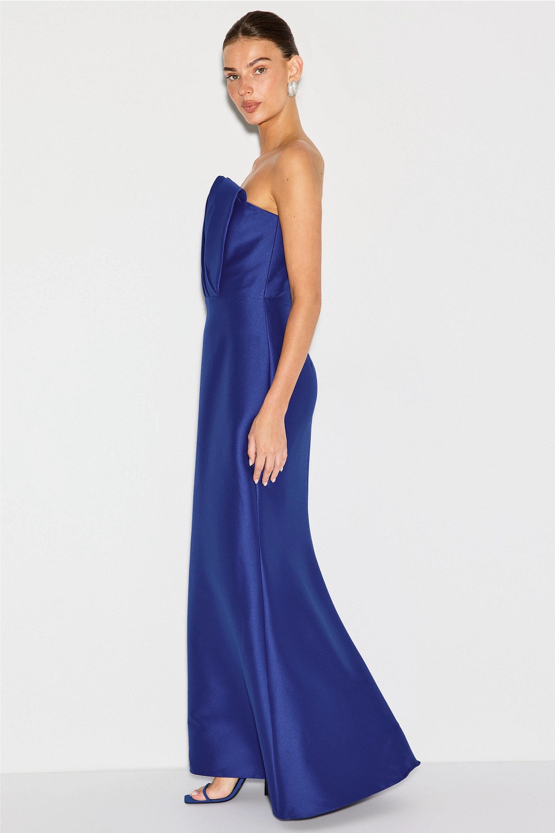 Strapless Origami Gown