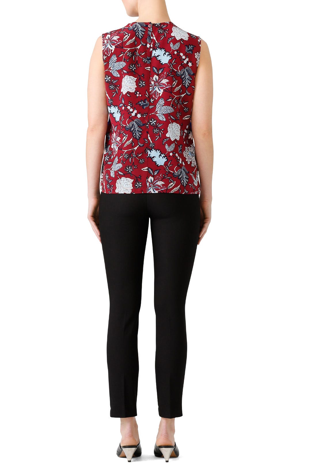 Multi Floral Shell Top by Diane von Furstenberg 2