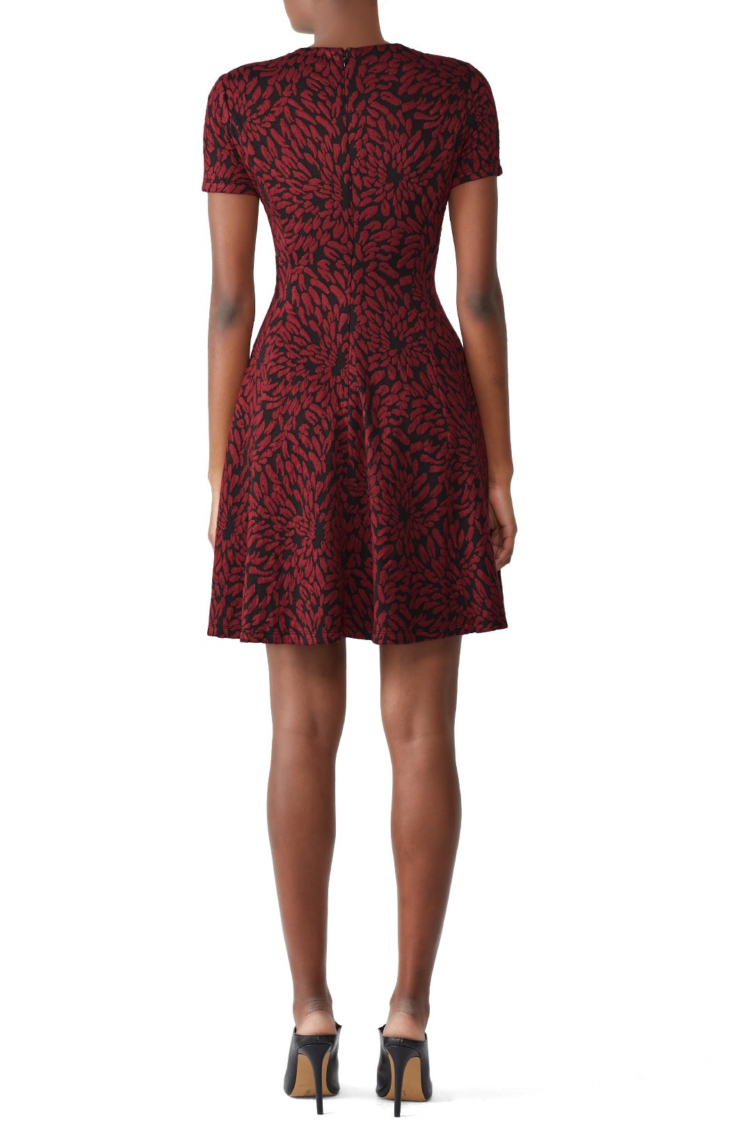 Merlot Floral Dress by Slate & Willow 2