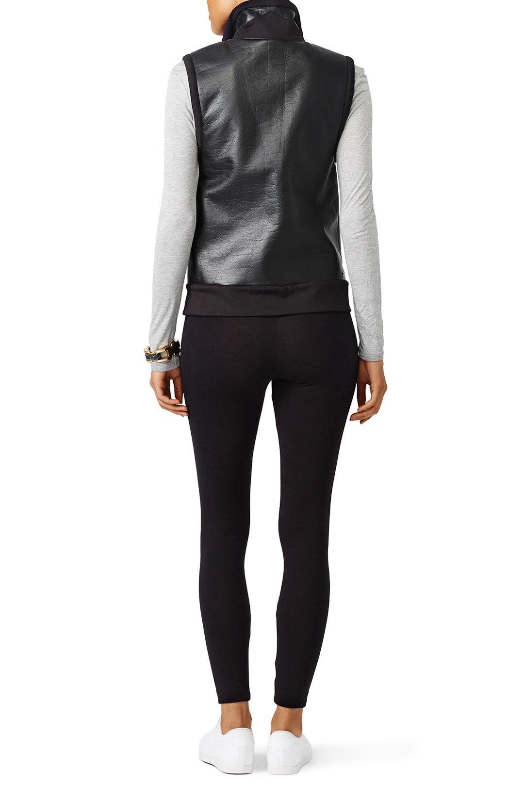 Black Sherpa Vest by ALALA 1