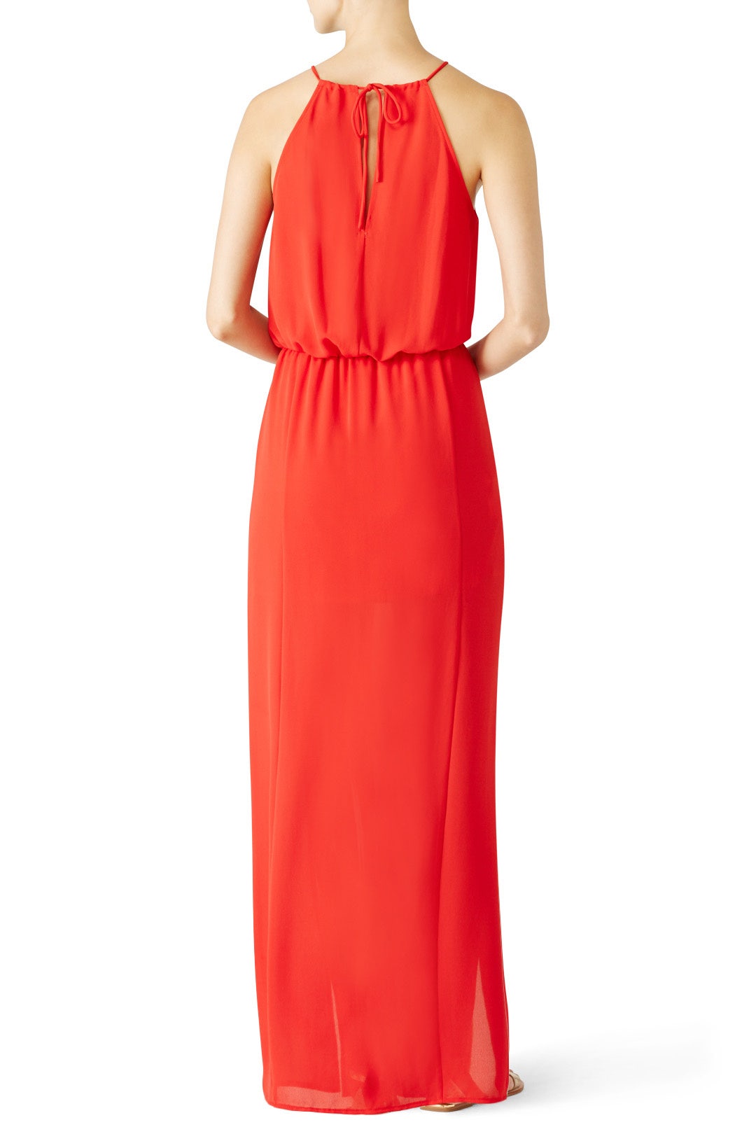 Red Jeannine Maxi by BCBGMAXAZRIA 1