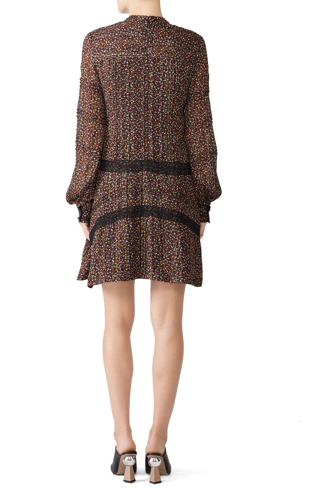 Floral Long Sleeve Shift by Derek Lam 10 Crosby 2