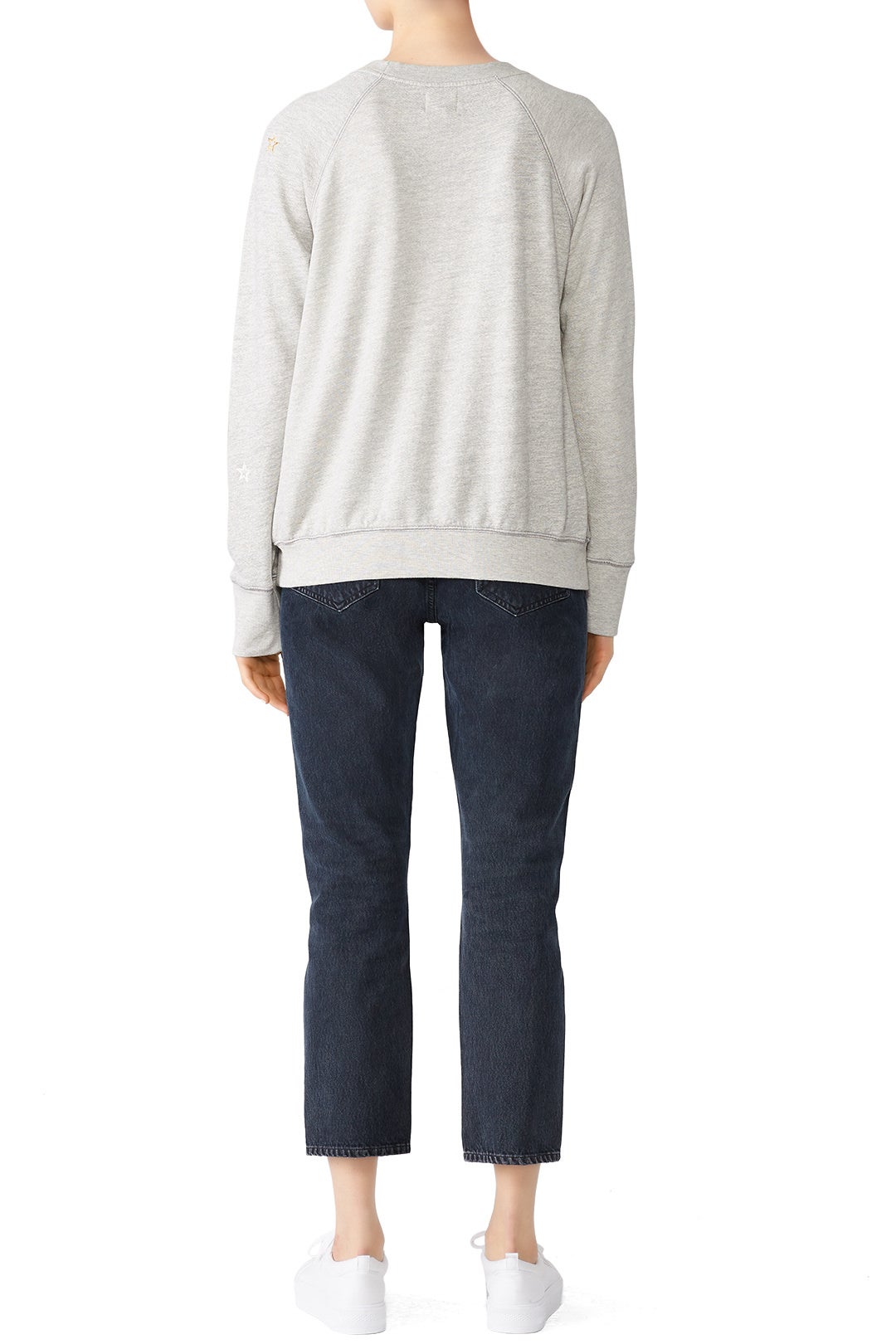 Embroidered Stars Sweatshirt by Sundry 1