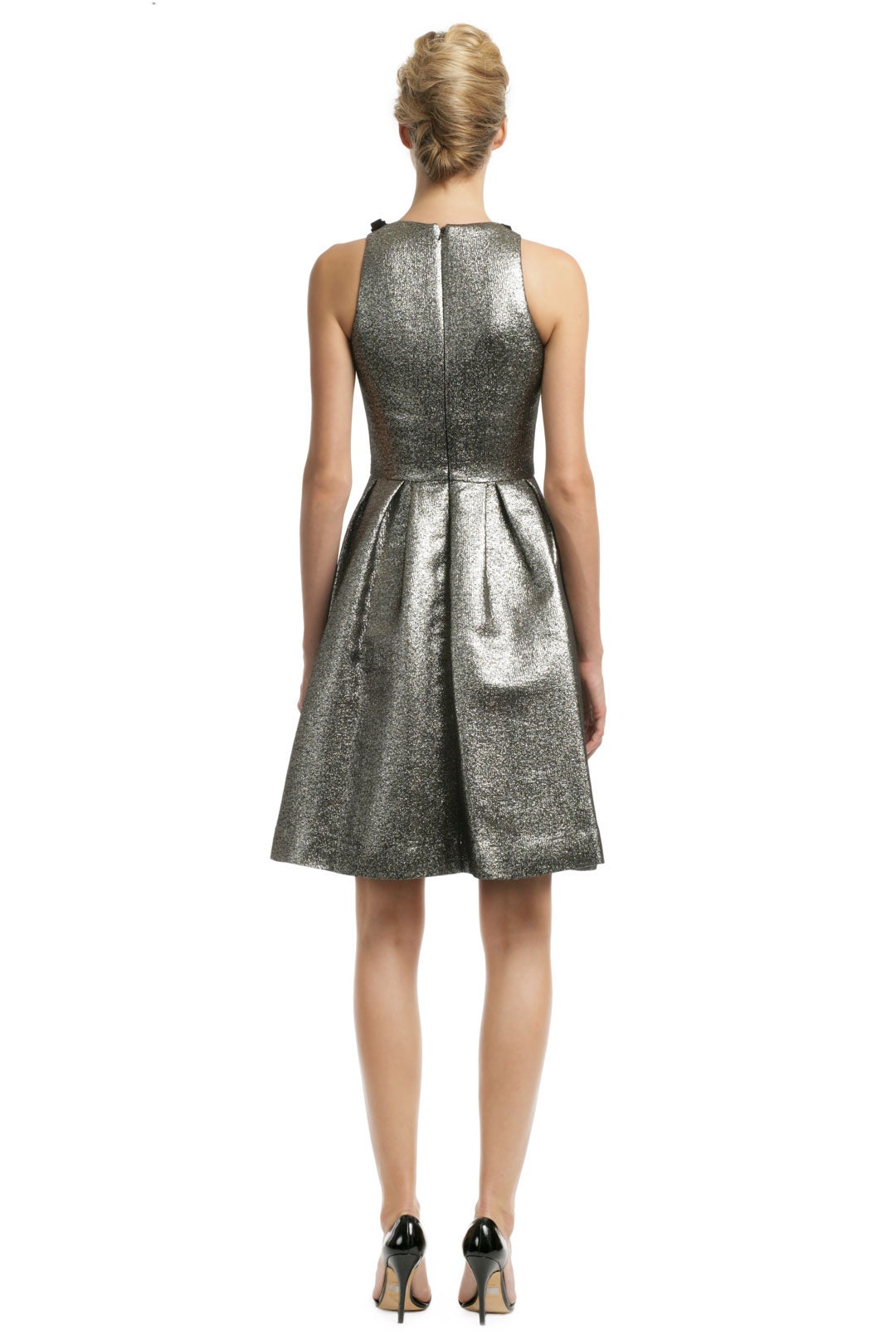 Metallic Mars Dress by Lela Rose 1