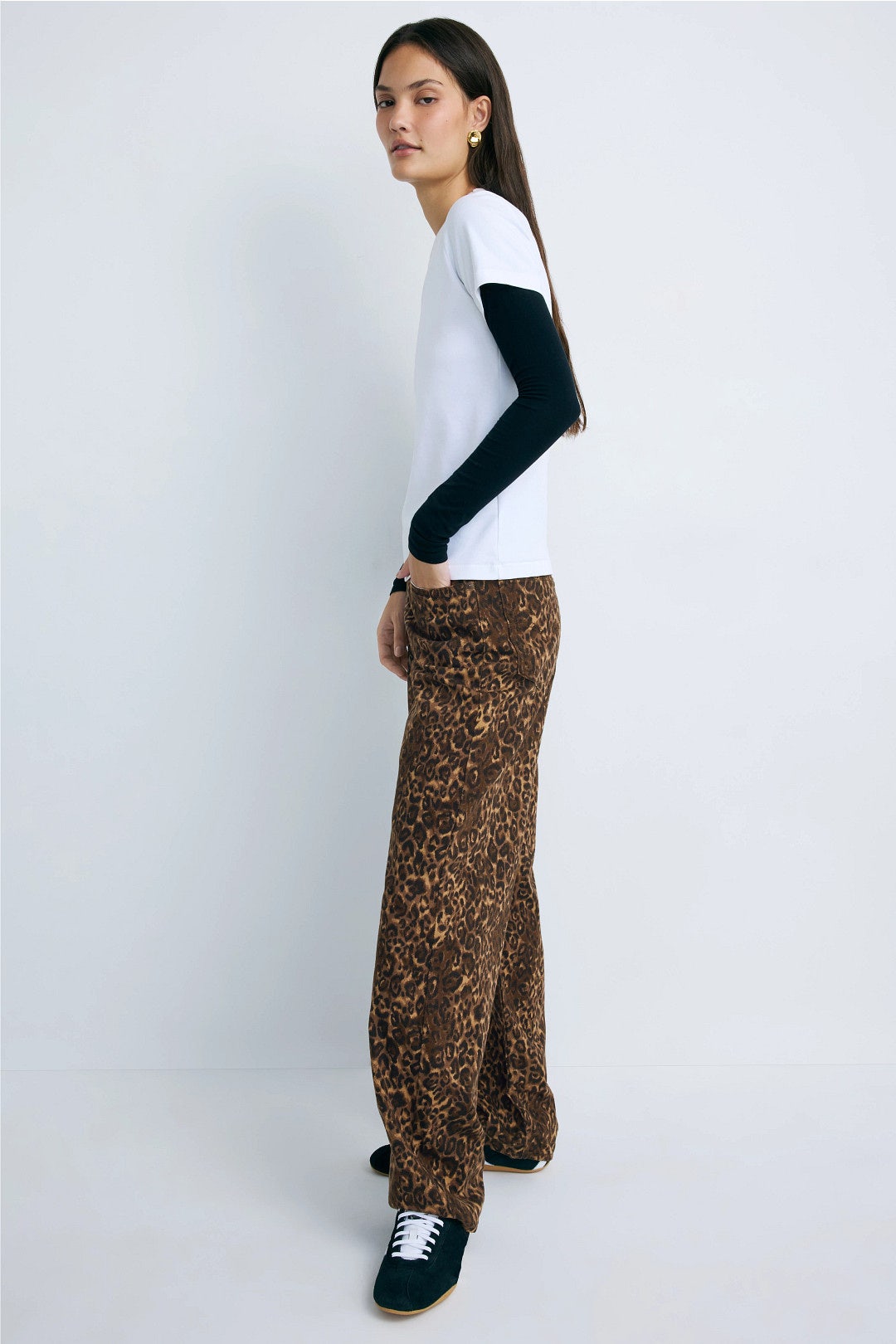 Leopard Baggy Dad Jeans by Levi's 1