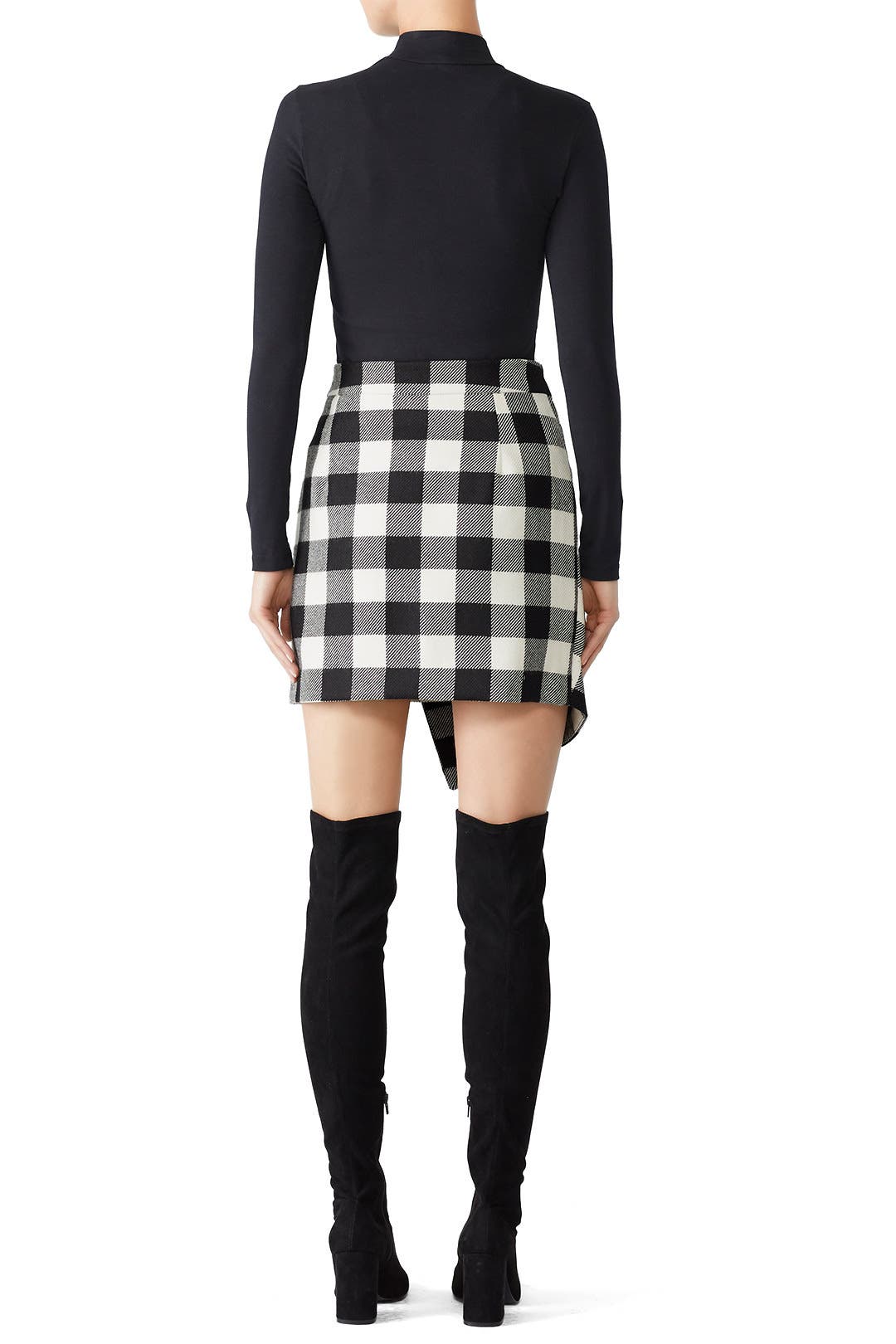 スカート asymmetry wool wrap skirt / ilean DA4A6C2D-BE46-42FE-9966-