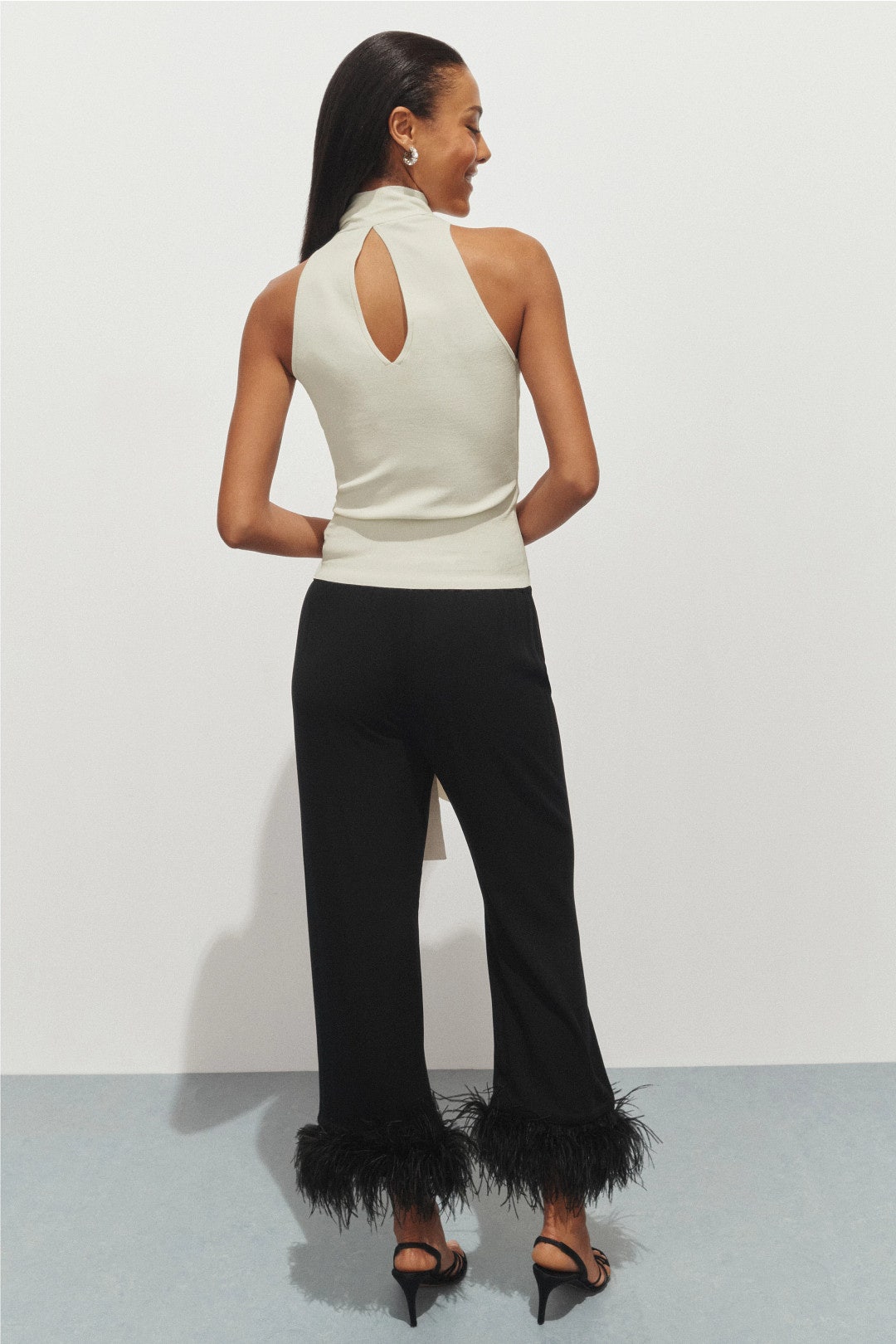 Halter Scarf Top by LAPOINTE 2
