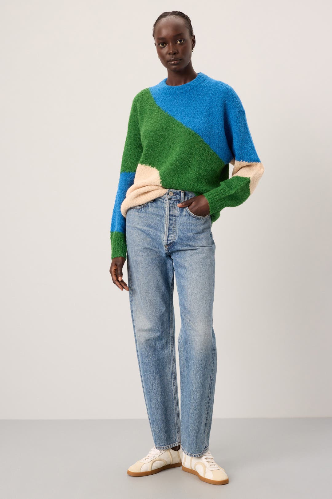 Apart by ニット Elle Textured Crew Knit by Apiece Apart | Rent the Runway