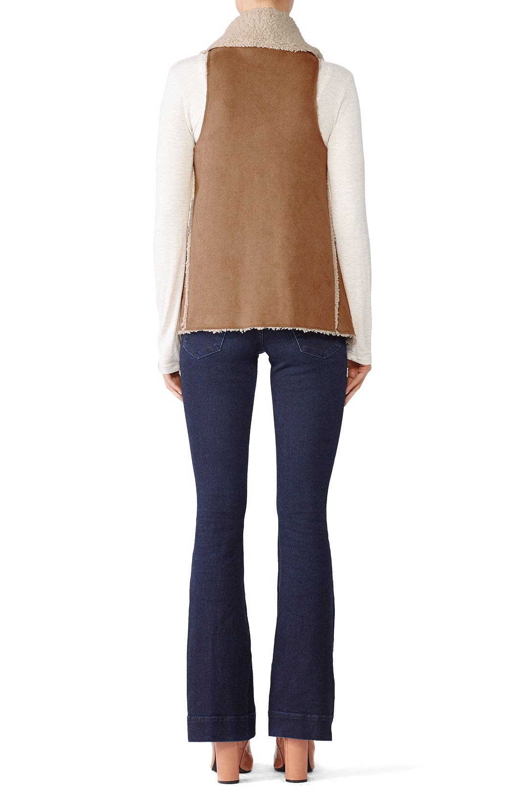 Easily Faux Suede Vest by BB Dakota 1