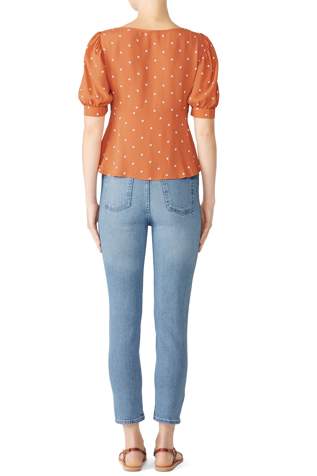 Natalia Dot Blouse by For Love and Lemons 1