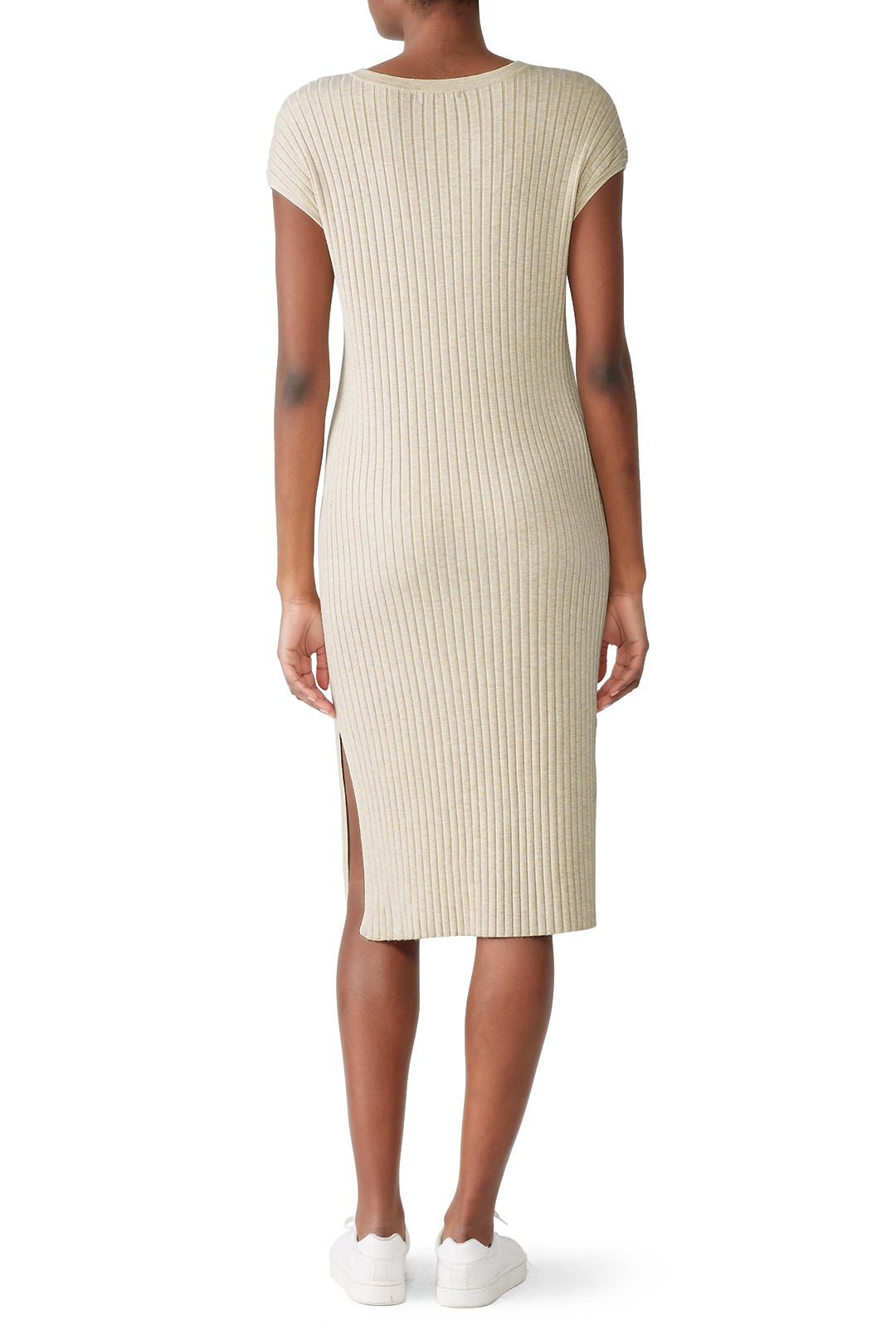 Rib Midi Dress by 525 America 1