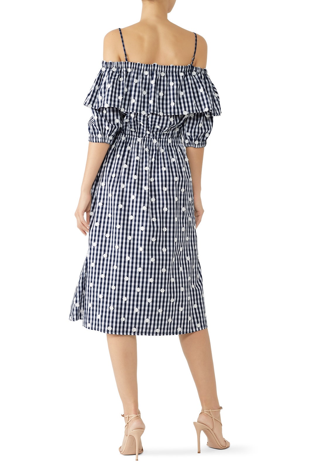 Floral Check Dress by Perseverance London 1