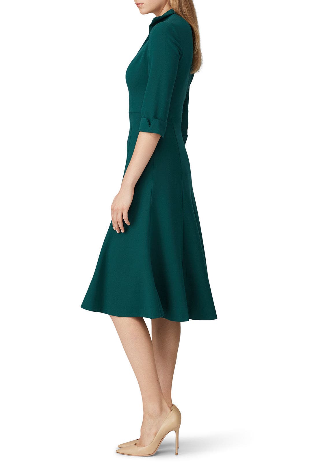 Green Kensington Dress by Black Halo 1