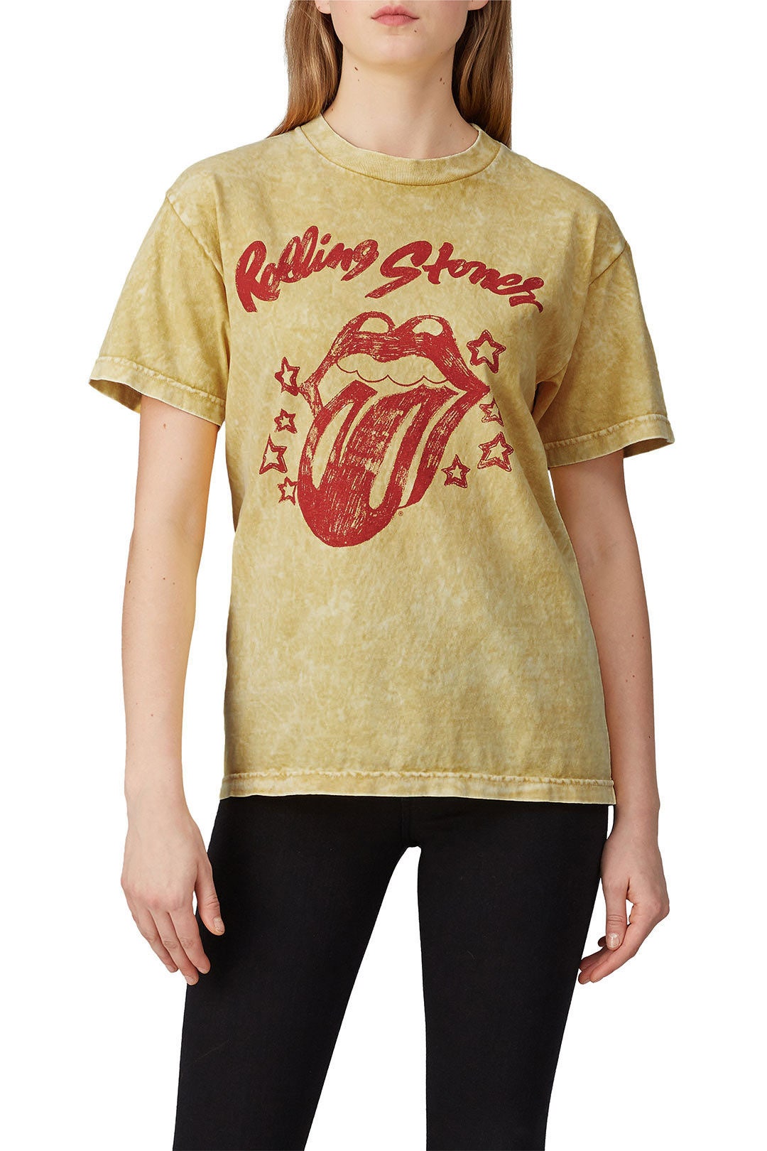 Rolling Stones Dijon Mineral Tee by DAYDREAMER 1