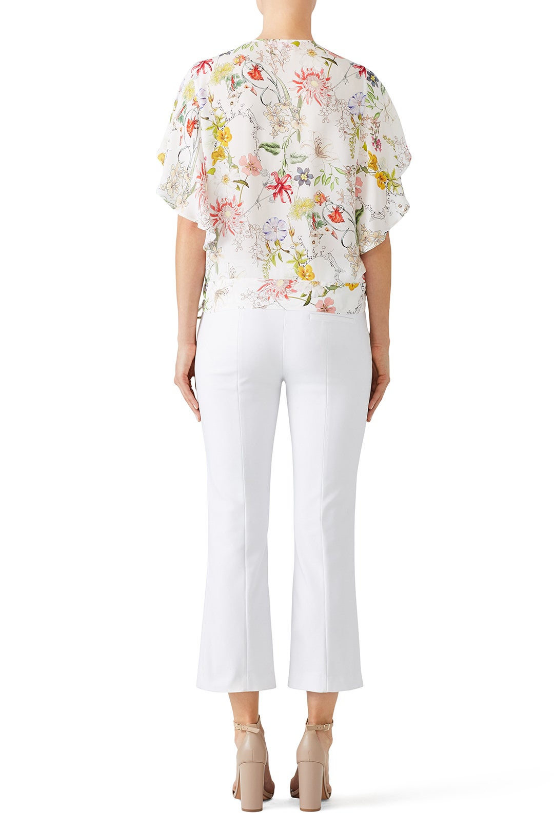 Floral Kory Faux Wrap Top by Parker 1