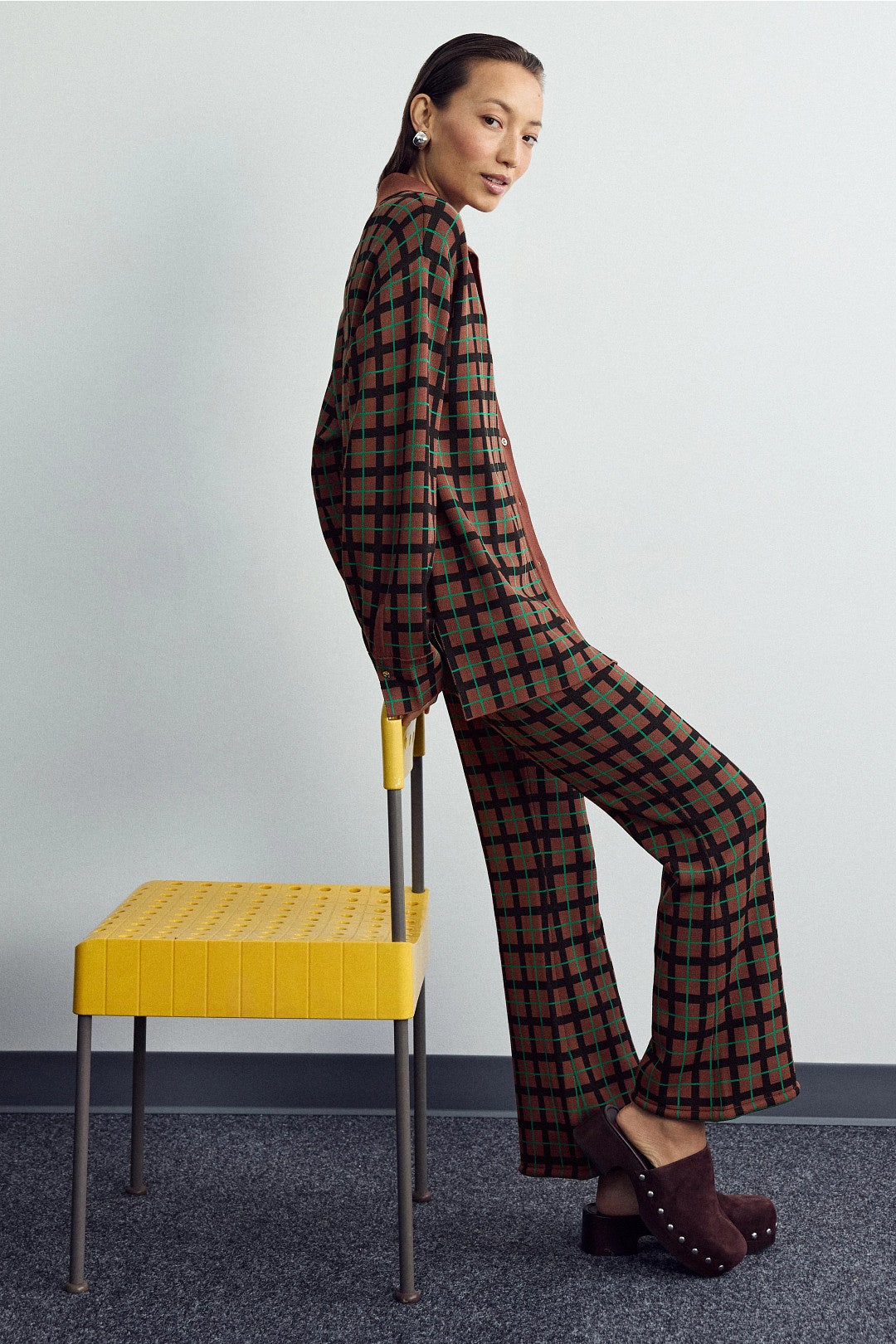 Plaid Blaz Knit Jacket by SIMONMILLER 1