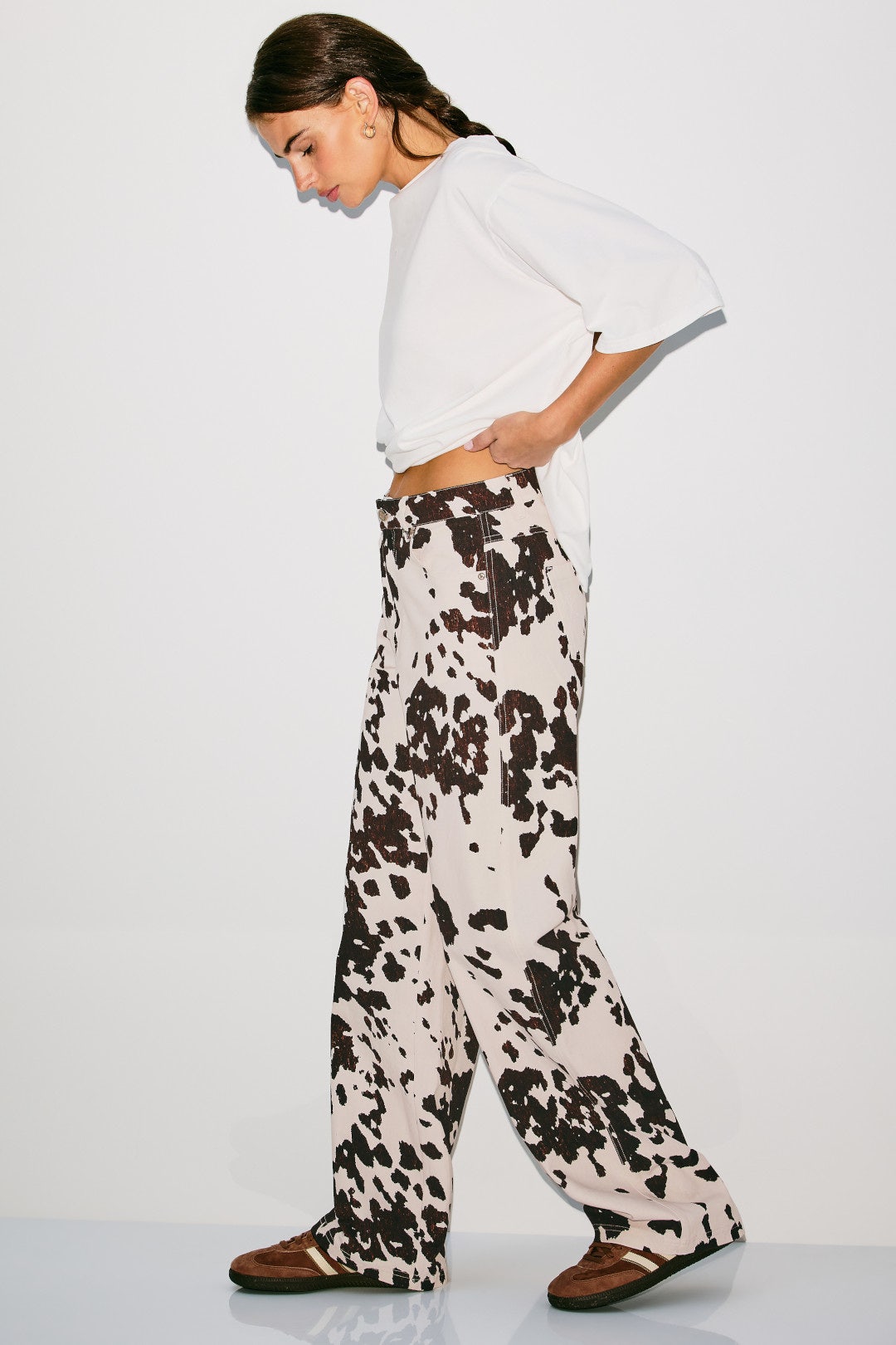 Twill Pant In Pony Hair