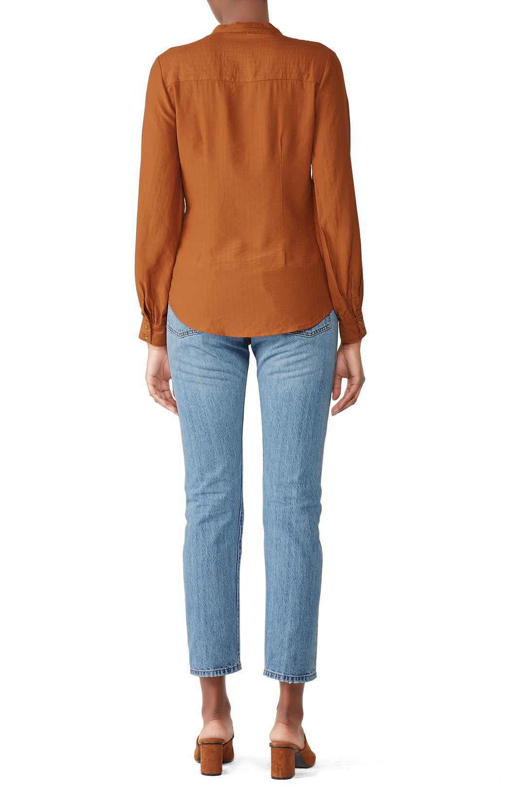 Caramel Cross Over Blouse by ASTR the Label 1