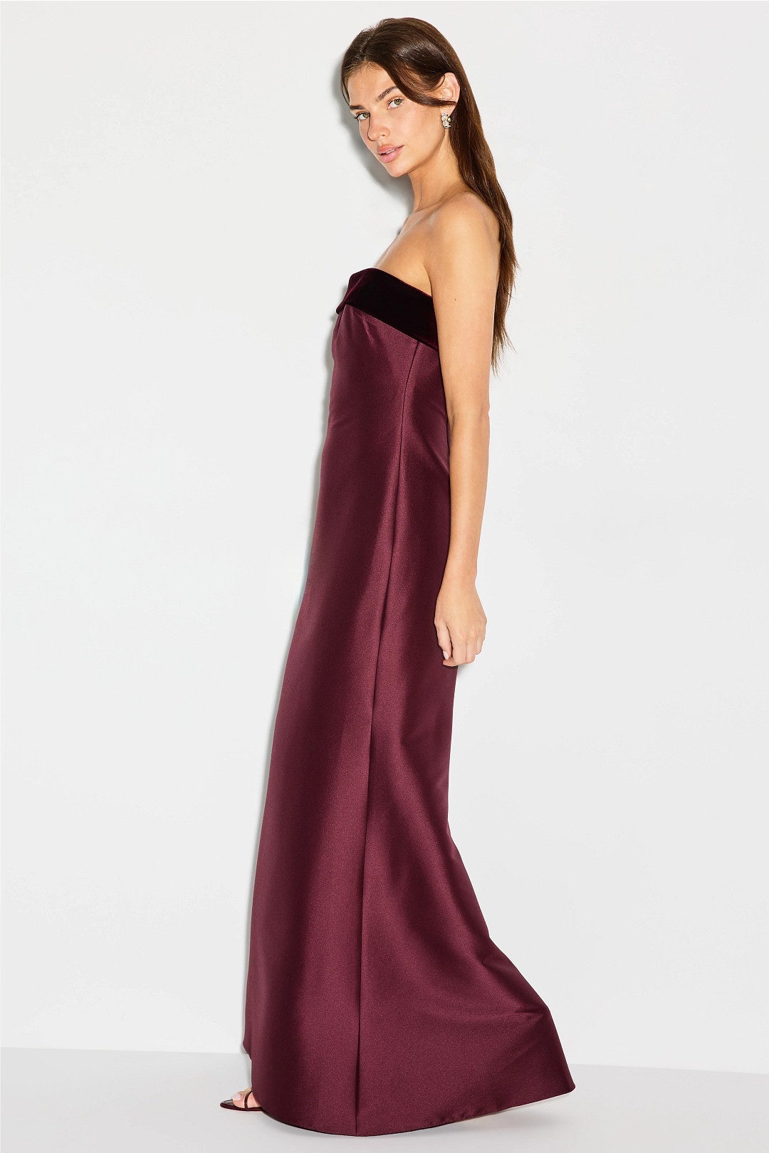 Strapless Combo Gown by Badgley Mischka 1