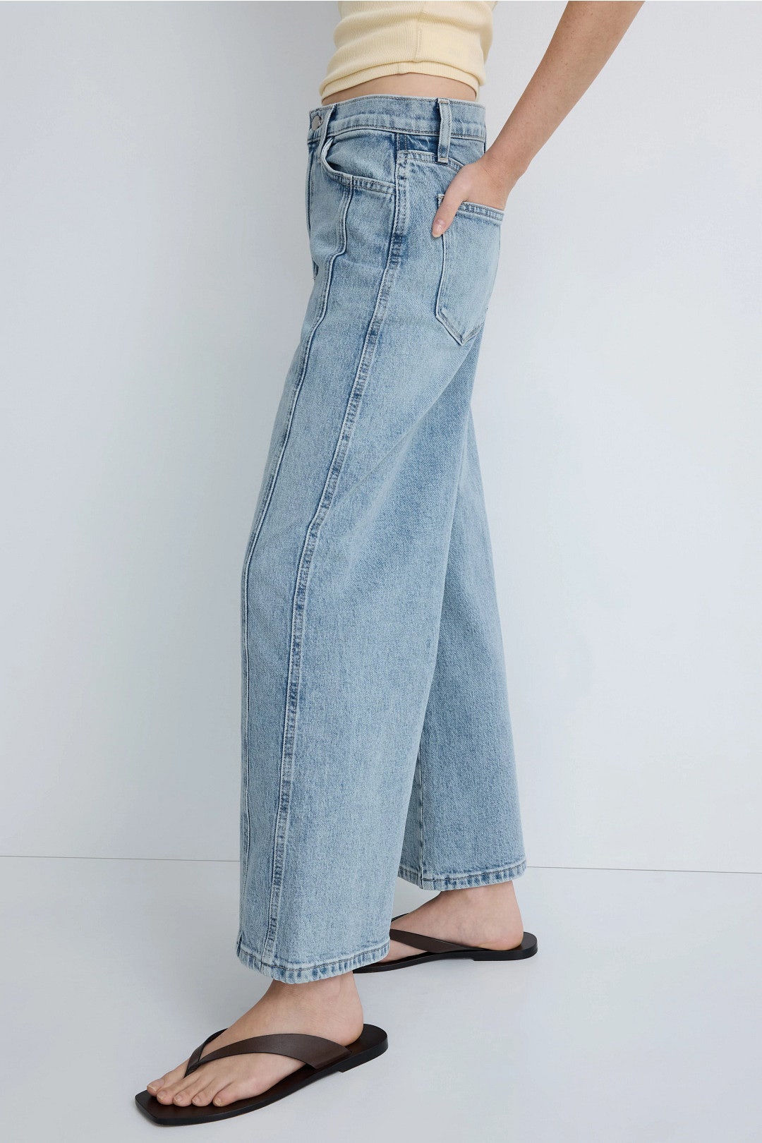 Petite Mia Wide Leg Jeans by Joe's Jeans 2