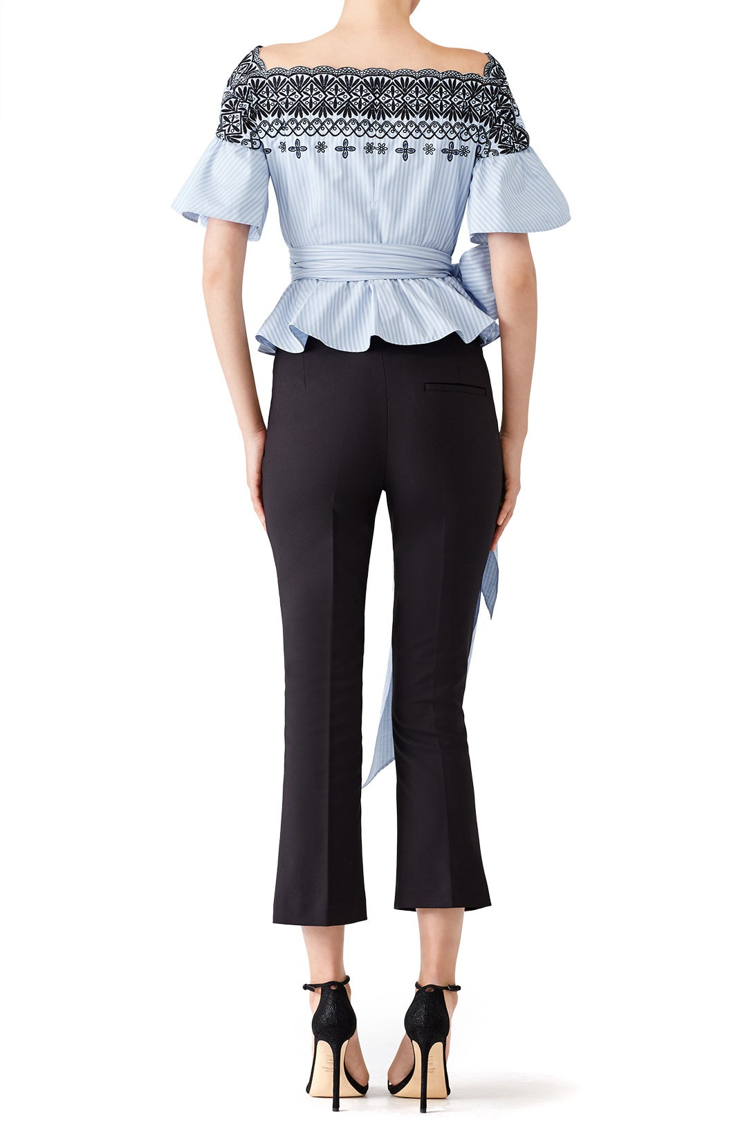 Blue Brigette Top by AMUR 2