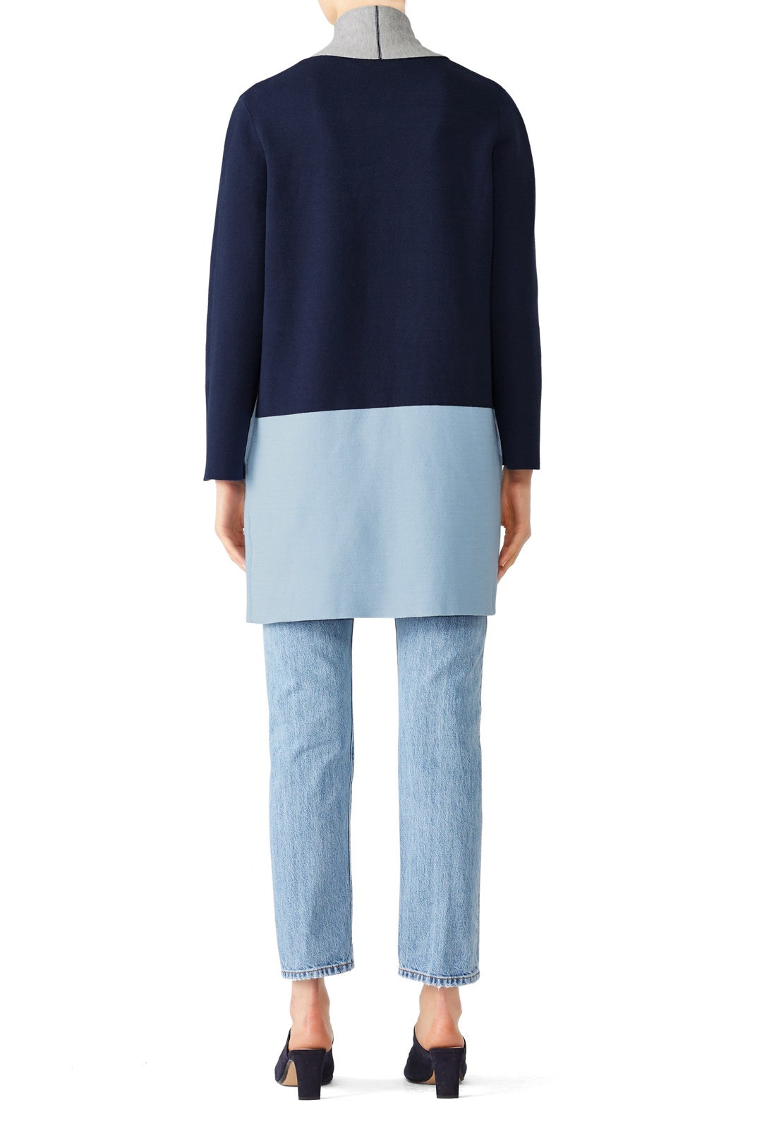 Colorblock Romare Cardigan by DREYDEN 2