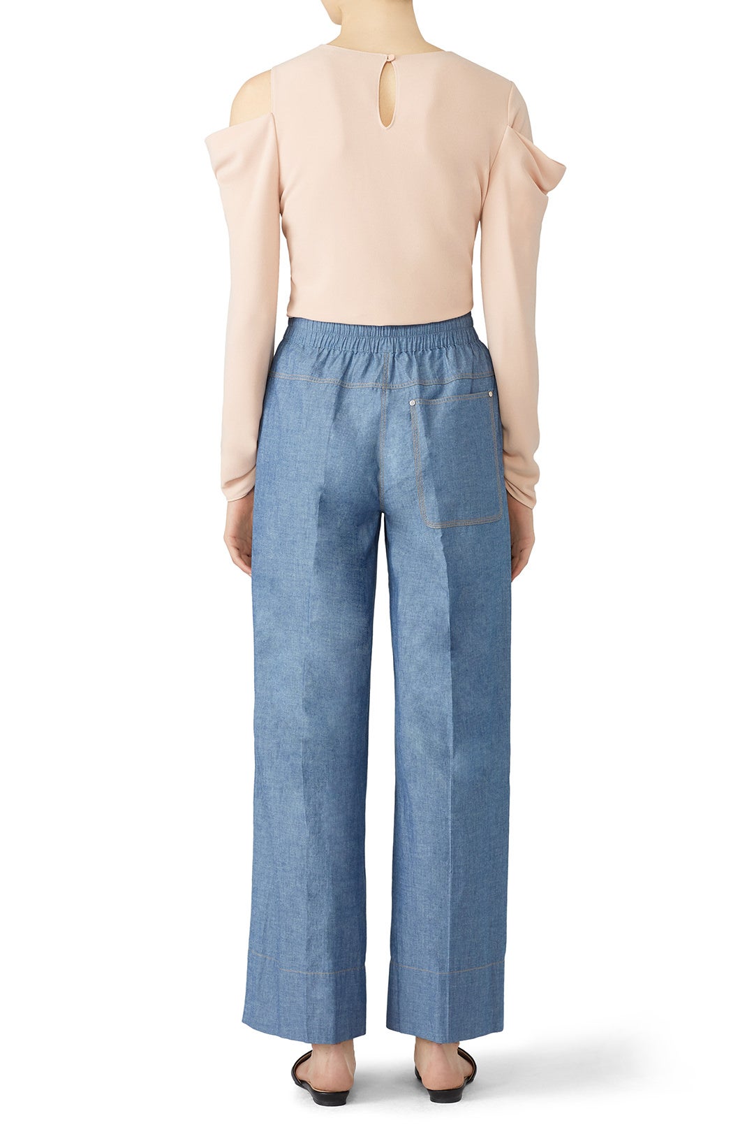 Anika Chambray Pants by Elizabeth and James 1