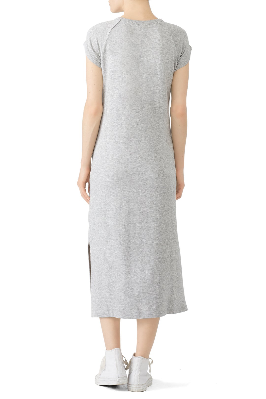 Distressed T-Shirt Dress by Fleurtine 1