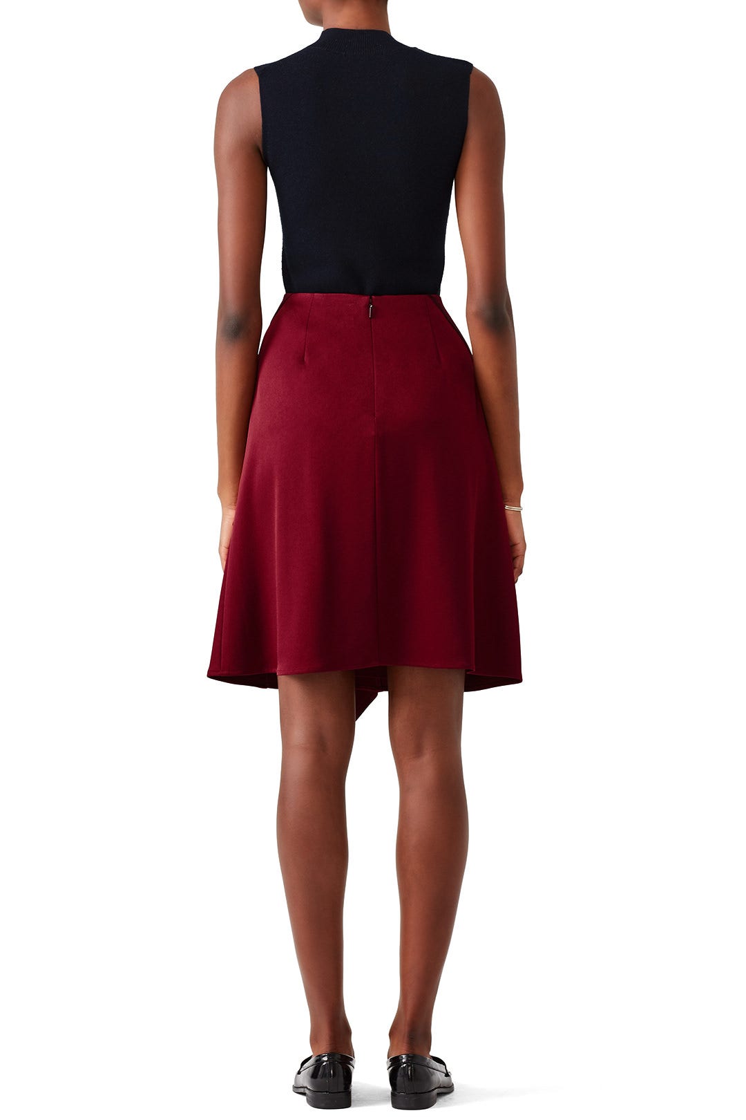 Garnet Asymmetrical Skirt by Jason Wu 1