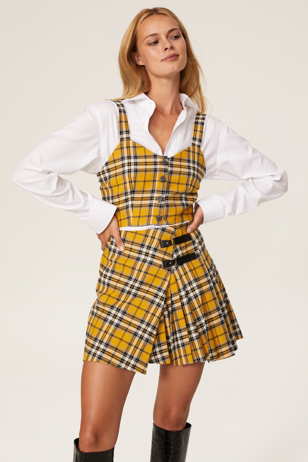 Loris Plaid Top by Maje 1